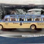 Schuco Edition 1:43 - Mercedes Benz O 6600, Omnibus mit Anhänger HOHNER - OVP