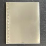 20 x Lindner 819 ETB Album Ergänzungsblätter transparent gebraucht