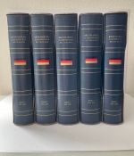 BUND 1949-2005 in 5 Vordruckalben postfrisch & gestempelte Sammlung