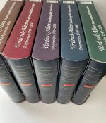 BUND 1949-2005 in 5 Vordruckalben postfrisch & gestempelte Sammlung