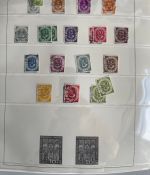 BUND 1949-2005 in 5 Vordruckalben postfrisch & gestempelte Sammlung