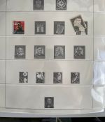 BUND 1949-2005 in 5 Vordruckalben postfrisch & gestempelte Sammlung
