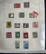 BUND 1949-2005 in 5 Vordruckalben postfrisch & gestempelte Sammlung
