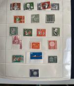 BUND 1949-2005 in 5 Vordruckalben postfrisch & gestempelte Sammlung