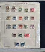 BUND 1949-2005 in 5 Vordruckalben postfrisch & gestempelte Sammlung