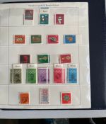 BUND 1949-2005 in 5 Vordruckalben postfrisch & gestempelte Sammlung
