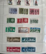 BUND 1949-2005 in 5 Vordruckalben postfrisch & gestempelte Sammlung