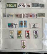 BUND 1949-2005 in 5 Vordruckalben postfrisch & gestempelte Sammlung