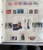 BUND 1949-2005 in 5 Vordruckalben postfrisch & gestempelte Sammlung