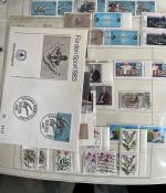 BUND 1949-2005 in 5 Vordruckalben postfrisch & gestempelte Sammlung