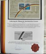 BUND 1949-2005 in 5 Vordruckalben postfrisch & gestempelte Sammlung