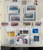 BUND 1949-2005 in 5 Vordruckalben postfrisch & gestempelte Sammlung