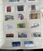 BUND 1949-2005 in 5 Vordruckalben postfrisch & gestempelte Sammlung