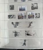 BUND 1949-2005 in 5 Vordruckalben postfrisch & gestempelte Sammlung