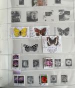 BUND 1949-2005 in 5 Vordruckalben postfrisch & gestempelte Sammlung