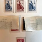 Saarland 1947-1959 Sammlung postfrisch komplett ohne Blocks im Borek Album