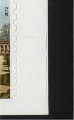 Bund Folienblatt 19 postfrisch - Abart Verschnitt Schlitzperforation rechts unten