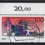 Bund Nr. 1558 F gestempelt - ABART Farbe gelb + blau fehlen - Attest Schlegel BPP