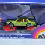 SIKU 2220 - Abschleppwagen Mercedes 208 mit BMW 633 CSi - 1:55 OVP - Version 1979!