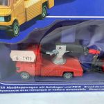 SIKU 2220 - Abschleppwagen Mercedes 208 mit BMW 633 CSi - 1:55 OVP - Version 1979!