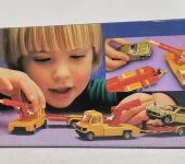 SIKU 2220 - Abschleppwagen Mercedes 208 mit BMW 633 CSi - 1:55 OVP - Version 1979!