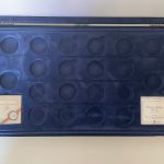 MDM Münzkassette Schatulle für 5-DM & 10-DM Münzen ohne Kapseln gebraucht