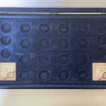 MDM Münzkassette Schatulle für 5-DM & 10-DM Münzen ohne Kapseln gebraucht