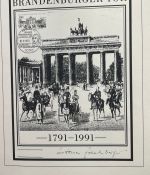 200 JAHRE Brandenburger Tor FDC Motivsammlung - in Lindner Ringbindern