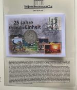 200 JAHRE Brandenburger Tor FDC Motivsammlung - in Lindner Ringbindern