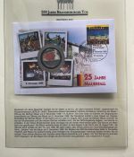 200 JAHRE Brandenburger Tor FDC Motivsammlung - in Lindner Ringbindern
