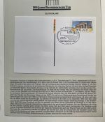 200 JAHRE Brandenburger Tor FDC Motivsammlung - in Lindner Ringbindern