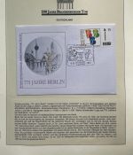 200 JAHRE Brandenburger Tor FDC Motivsammlung - in Lindner Ringbindern