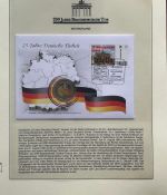 200 JAHRE Brandenburger Tor FDC Motivsammlung - in Lindner Ringbindern