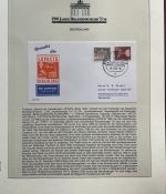 200 JAHRE Brandenburger Tor FDC Motivsammlung - in Lindner Ringbindern
