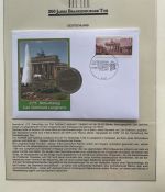 200 JAHRE Brandenburger Tor FDC Motivsammlung - in Lindner Ringbindern