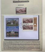 200 JAHRE Brandenburger Tor FDC Motivsammlung - in Lindner Ringbindern