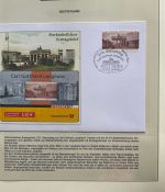 200 JAHRE Brandenburger Tor FDC Motivsammlung - in Lindner Ringbindern