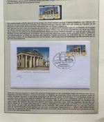 200 JAHRE Brandenburger Tor FDC Motivsammlung - in Lindner Ringbindern