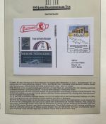 200 JAHRE Brandenburger Tor FDC Motivsammlung - in Lindner Ringbindern