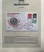 200 JAHRE Brandenburger Tor FDC Motivsammlung - in Lindner Ringbindern