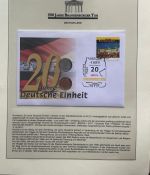 200 JAHRE Brandenburger Tor FDC Motivsammlung - in Lindner Ringbindern
