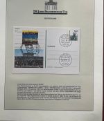 200 JAHRE Brandenburger Tor FDC Motivsammlung - in Lindner Ringbindern