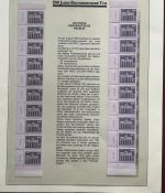 200 JAHRE Brandenburger Tor FDC Motivsammlung - in Lindner Ringbindern