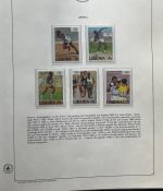 Olympische Spiele 1984 - postfrische Motivsammlung - in KABE Ringbinder