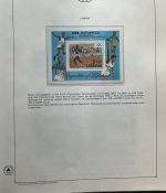 Olympische Spiele 1984 - postfrische Motivsammlung - in KABE Ringbinder