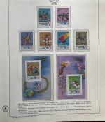 Olympische Spiele 1984 - postfrische Motivsammlung - in KABE Ringbinder