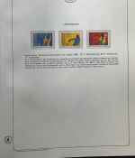Olympische Spiele 1984 - postfrische Motivsammlung - in KABE Ringbinder