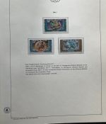 Olympische Spiele 1984 - postfrische Motivsammlung - in KABE Ringbinder