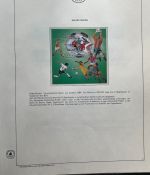 Olympische Spiele 1984 - postfrische Motivsammlung - in KABE Ringbinder