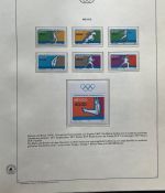 Olympische Spiele 1984 - postfrische Motivsammlung - in KABE Ringbinder